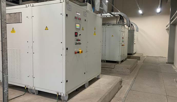 Commercial generator electrical control panels