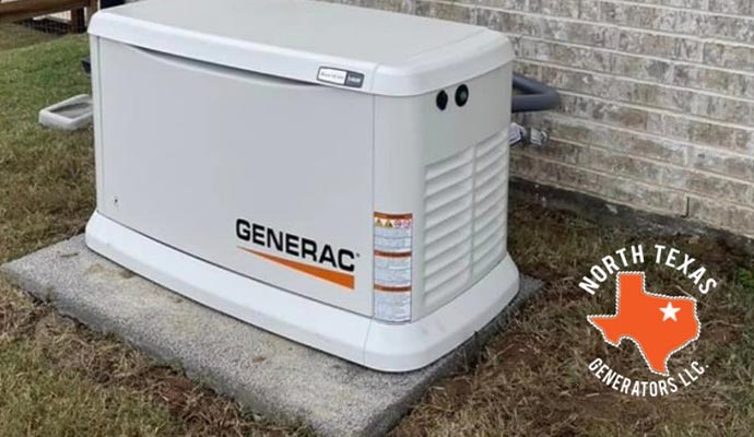 Generator installed by North Texas Generator LLC