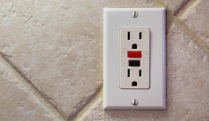 Replaced GFCI outlet