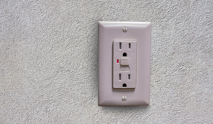 Standard GFCI outlet