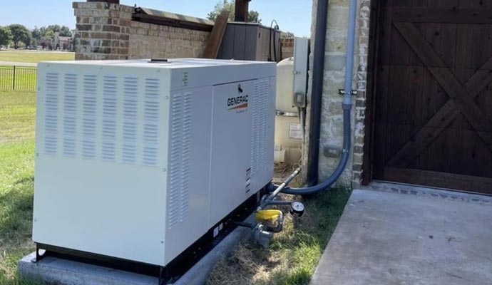 A generator installation service for energy and power.
