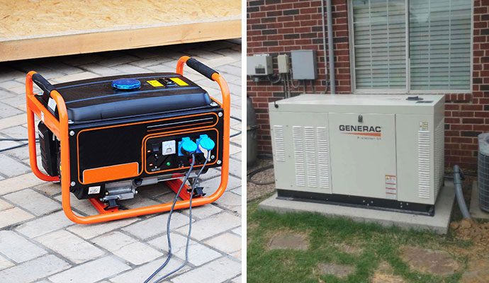 Portable vs Standby Generators: Determine The Right Choice!