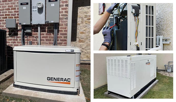 generator installation repair and backup