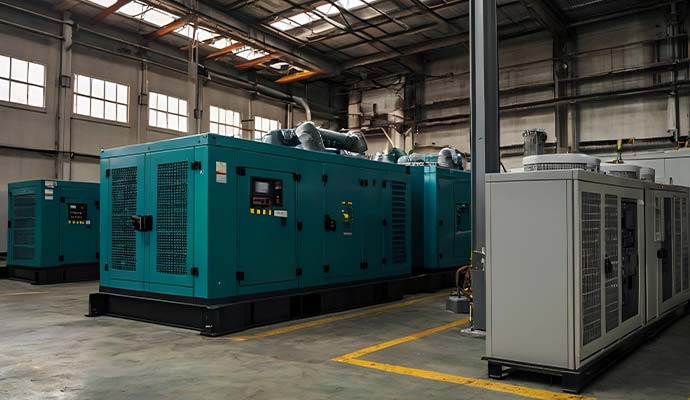 Industrial standby generators