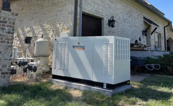 installed powerful generator