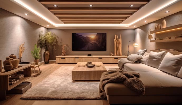 Stable electrical power supporting modern home entertainment and lighting systems