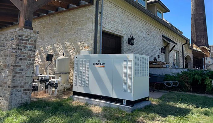 standby residential generator for Arlington